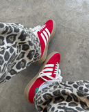 Tenis Adidas Gazelle Vermelho camurça atoalhada