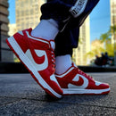 Tênis Nike Dunk SB - Branco e Vermelho