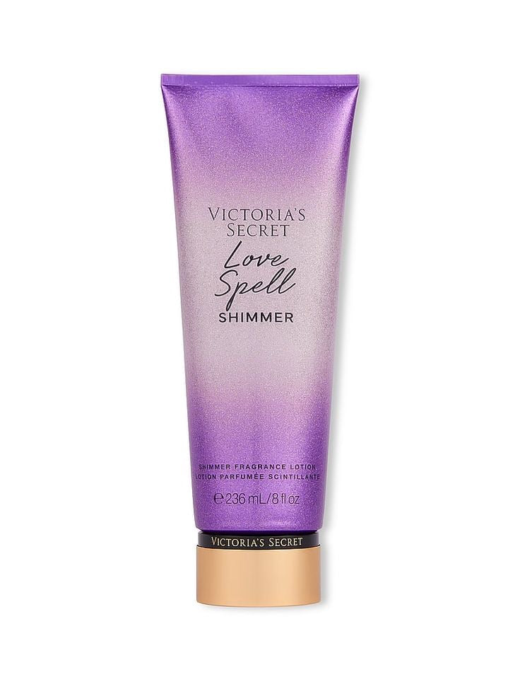 Victoria Secrets Loção Hidratante Love Spell Shimmer - 236m