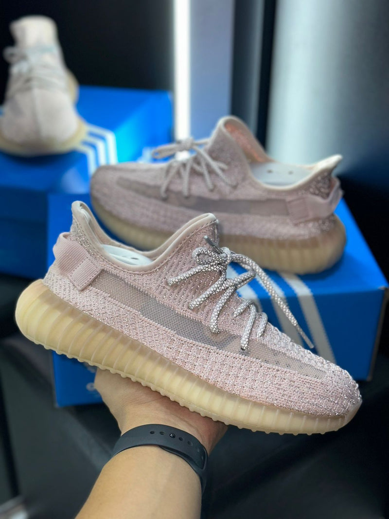 Tênis Adidas Yeezy Boost 350 V2 'Reflective Rosa'